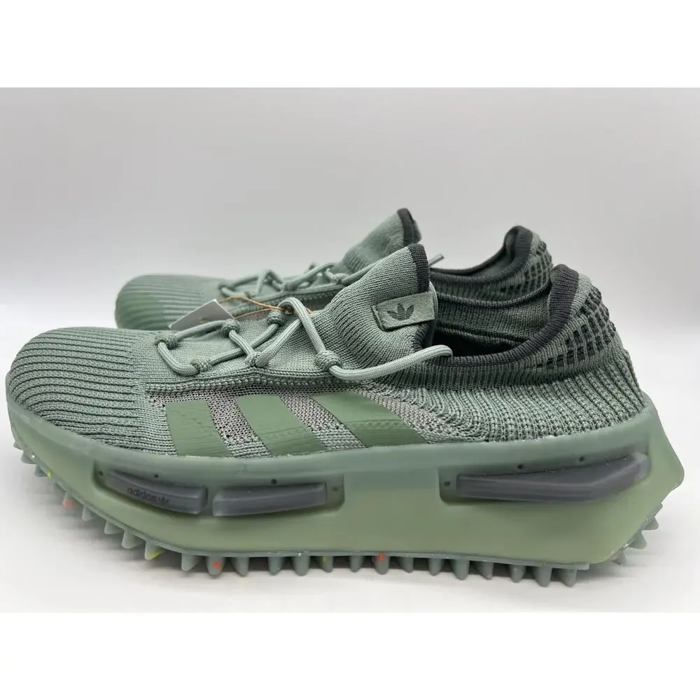 adidas Originals NMD_S1 Green Women's Shoes IE9550 Size 8.5 NEW